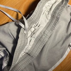 grey under armour shorts